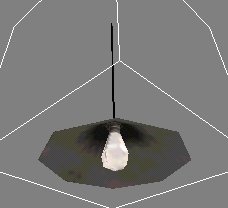 lamp/lightbulb-covered-on-wire-short