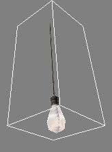 lamp/lightbulb-on-wire-short